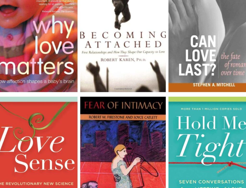 Six books on attachment theory for understanding relationship patterns