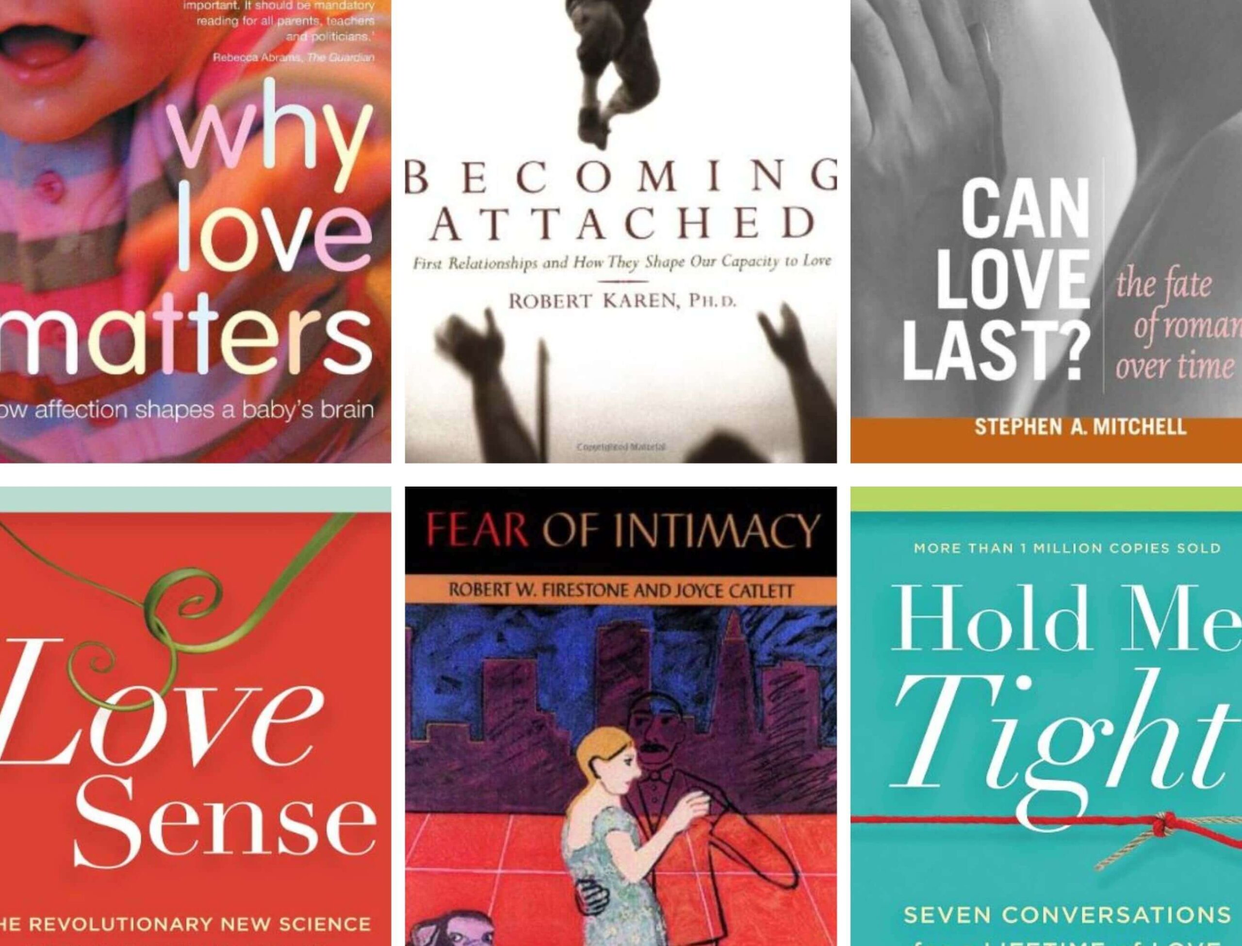 Six books on attachment theory for understanding relationship patterns